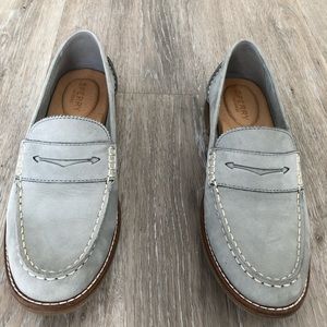 Sperry Seaport Penny Loafer Grey Size 8